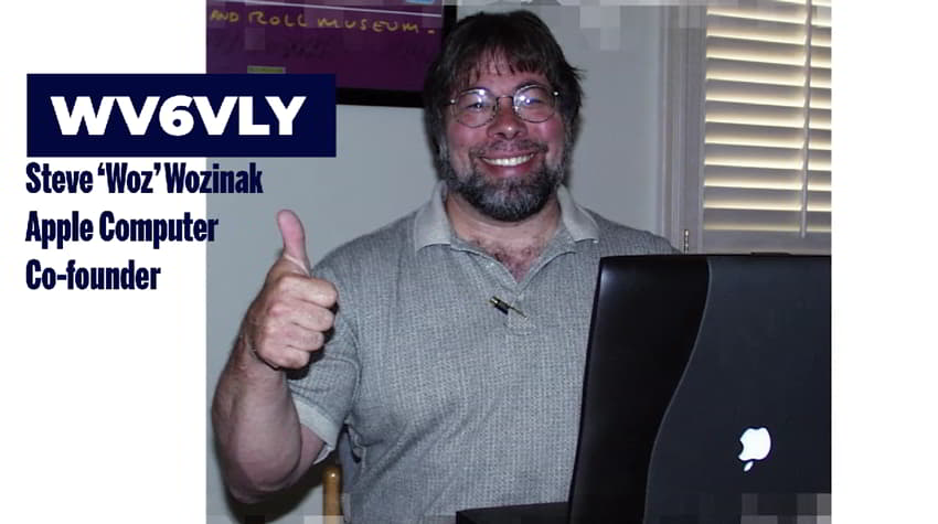 Steve 'Woz' Wozniak (WV6VLY)