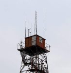 1A local repeater site in my area. Notice the many fixed antennas on top.